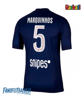 Paris Saint-Germain Marquinhos #5 Tricou Fotbal Replică 2025-26 Barbati Acasa